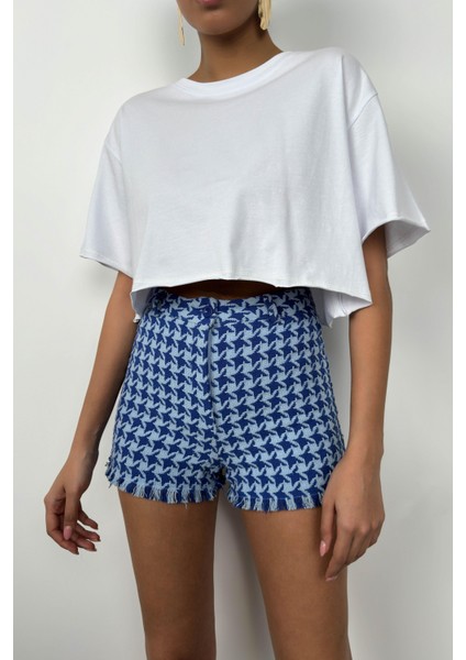 Oversize Basic Crop T-Shirt modelleri