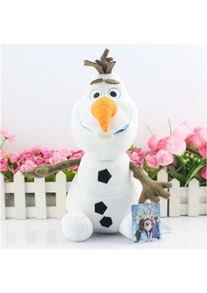 30CM Olaf Peluş Oyuncak - Beyaz (Yurt Dışından)