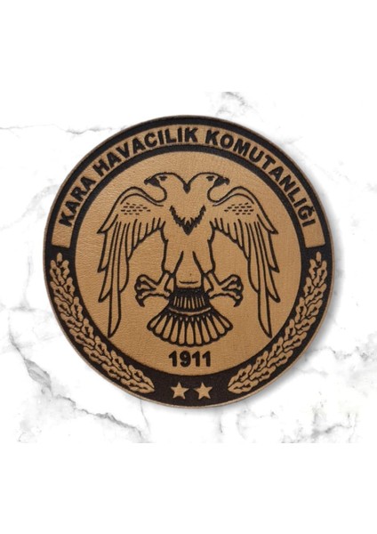 Kara Havacılık Komutanlığı Deri Peç - Arma - Leather Patch