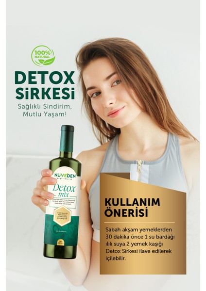 Detox Sirkesi Prebiyotik 250 ml