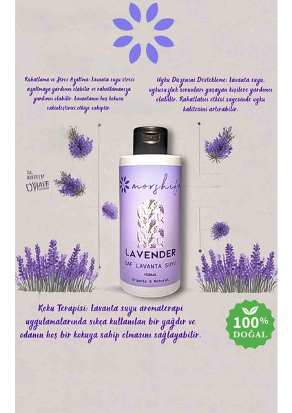Saf Lavanta Suyu 150 ML