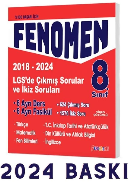 Fenomen Yayıncılık LGS'de Çıkmış Sorular ve İkiz Soruları