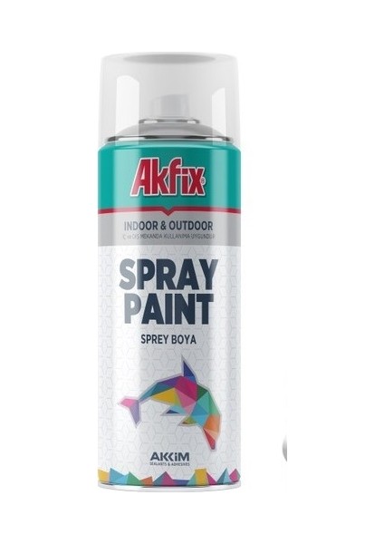 Akfix Sprey Boya Antrasit Gri RAL7016 400ML GW.300GR (SP423063)