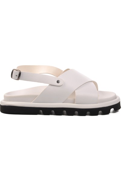 150 Beyaz Kadın Sandalet