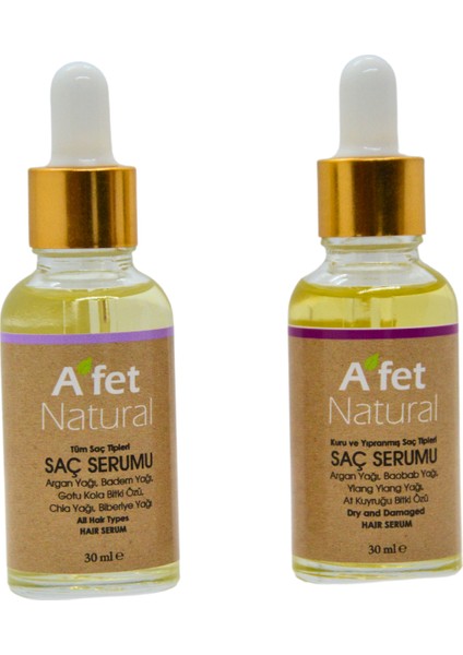 Saç Serumu 30ML Kuru ve Yıpranmış Saçlar - Hair Serum 30ML For Damaged And Dry Hair fırsatları