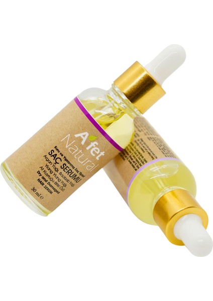 Saç Serumu 30ML Kuru ve Yıpranmış Saçlar - Hair Serum 30ML For Damaged And Dry Hair indirimleri