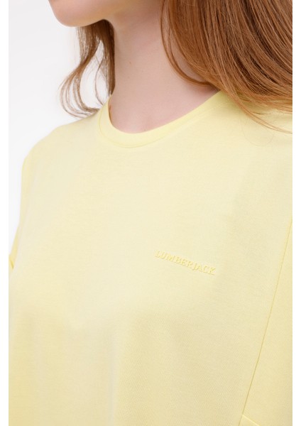 Wl Fun 11Md1143 4Fx Sarı Kadın Kısa Kol T-Shirt fırsatları