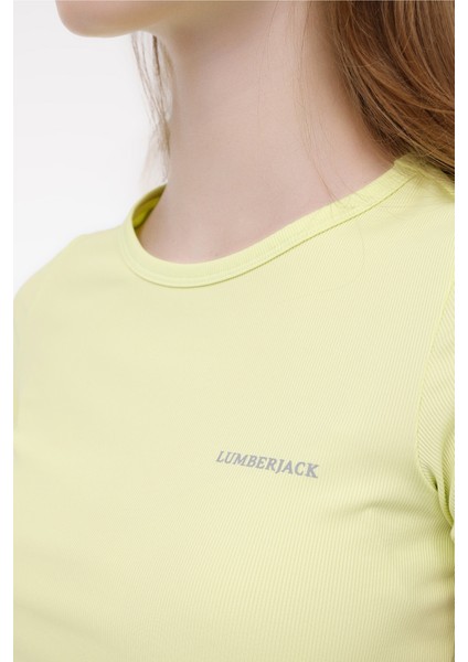 Wl Vera 11STFW004 4fx Sarı Kadın Kısa Kol T-Shirt fırsatları