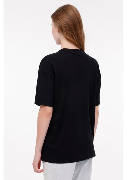 Wl Pluto 11GFL988 4fx Siyah Kadın Kısa Kol T-Shirt fiyatları