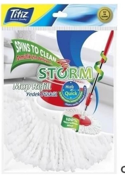 Titiz TP-855 Storm Mop Yedeği