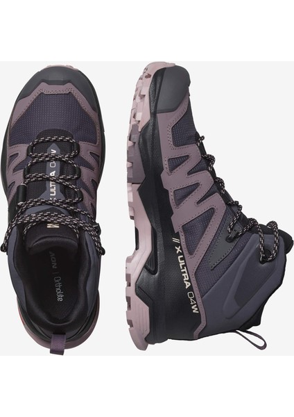 x Ultra 4 Mid Gore-Tex Kadın Outdoor Botu - Mor