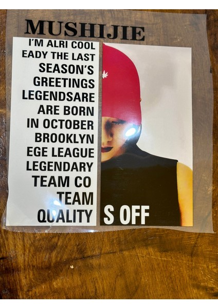 22X20 cm Ütü Ile Yapışan Kırmızı Şapkalı Kız Transfer Baskı Tişört Baskı Arma