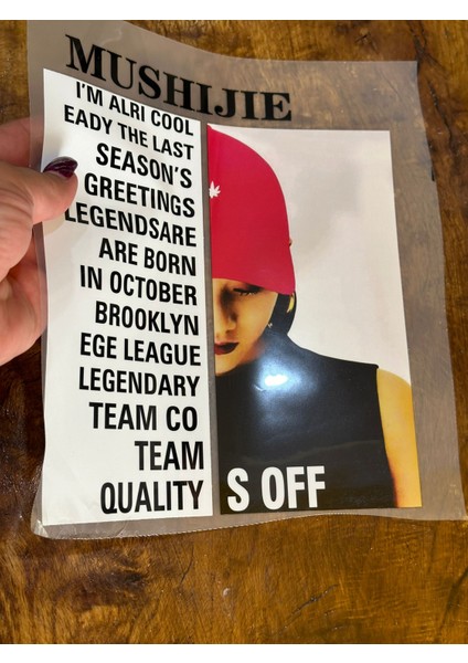 22X20 cm Ütü Ile Yapışan Kırmızı Şapkalı Kız Transfer Baskı Tişört Baskı Arma fiyatları