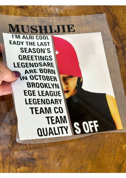 22X20 cm Ütü Ile Yapışan Kırmızı Şapkalı Kız Transfer Baskı Tişört Baskı Arma modelleri