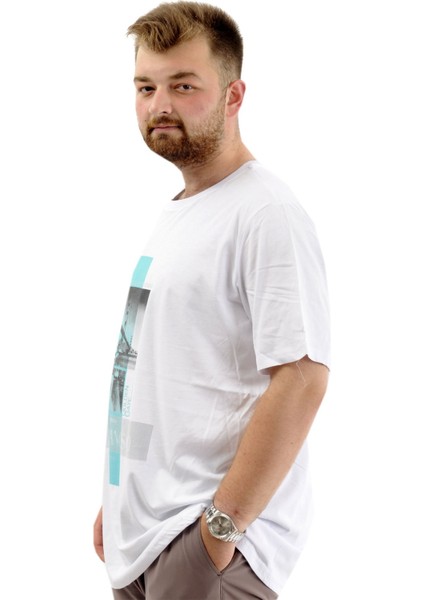 T-Shirt Bıs Yaka Francısco 24086 Beyaz fiyatları