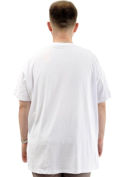 T-Shirt Bıs Yaka Francısco 24086 Beyaz fırsatları