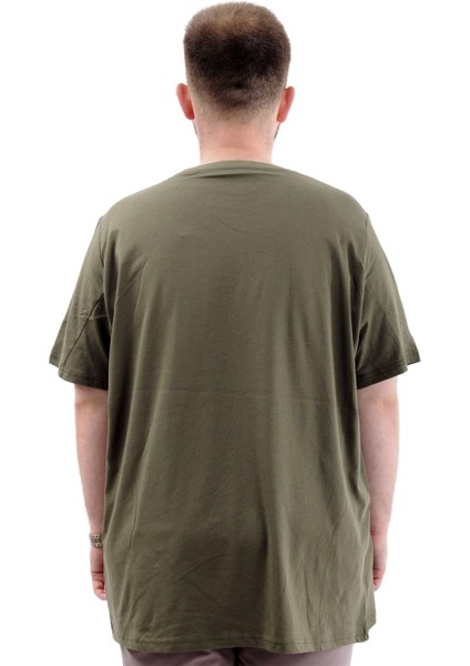 T-Shirt Bıs Yaka Francısco 24086 Haki