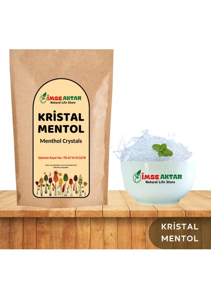 Kristal Mentol 20G