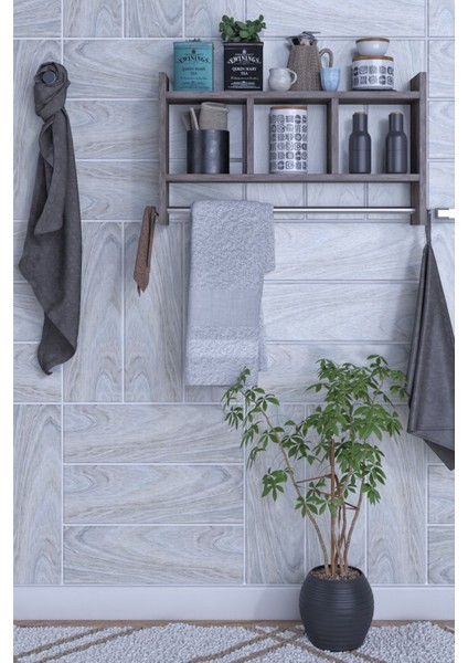Mutfak Banyo Rafı Çok Amaçlı Duvar Rafı Mdf