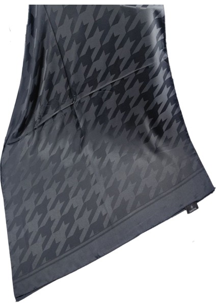 Emproyal Silver Jakar Kazayağı Şal 75X190 cm