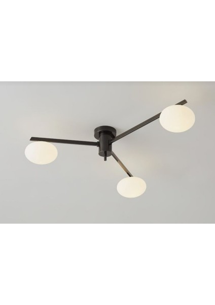 Mylights Retro Rustik Mataltın Salon Avize Metal Gövde Avize Tavan Avize