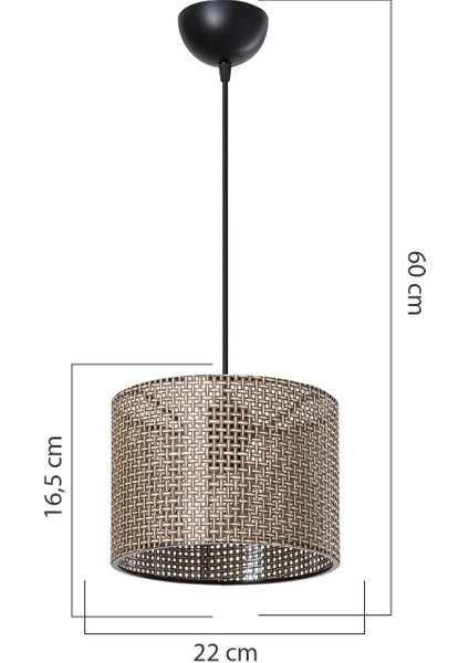 Tekno Trust 1 Lara 22lik Sarkıt Kahve Artı Desenli Salon-Oturma Odası-Çocuk Odası-Yemek-Yatak Odası--Antre-Mutf fırsatları