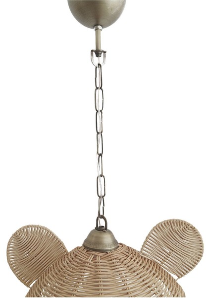 Tekno Trust 34 X 48 Rattan Bambu Hasır Sarkıt Ayı Tavşan Kulak Boncuklu Avize 35 Cm E27 Kahverengi 20-37 Cm 1 fiyatları