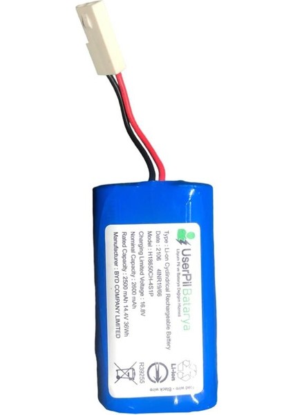 Mi Vacuum Mop 2in1 Essential Robot Süpürge Bataryası 14.4V 2600MAH Li-Ion Pil