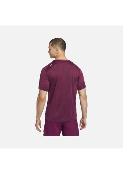 Dri-Fit Adv Techknit Ultra Short-Sleeve Running Top Erkek Koşu Spor Bordo Tshirt CZ9046 fiyatları