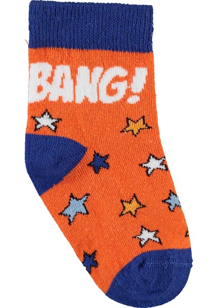 Civil Socks Erkek Çocuk 3'lü Çorap 3-11 Yaş Lacivert