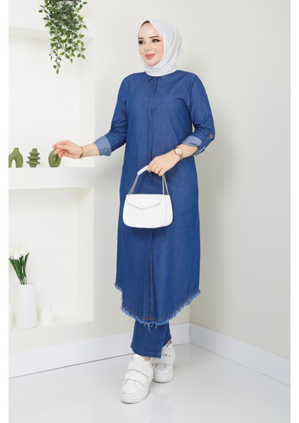 Kadın Pantolonlu Ikili Kot Takım fiyatları