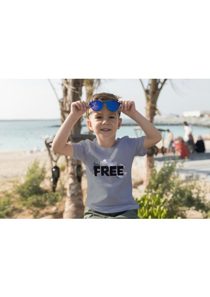 Erkek Çocuk Pamuk Free Baskılı Kısa Kol Tshirt fiyatları