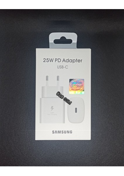 Orjinal Type-C Hızlı Şarj Adaptörü (25W) EP-TA800 (Beyaz)