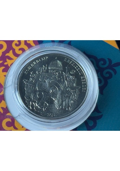 Kazakistan 50 Tenge Hatıra Blister (Nasreddin Hoca) 2015 Hatıra Para Çil modelleri