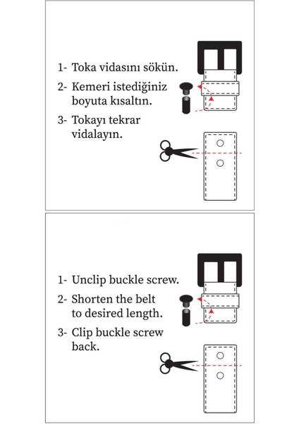 Erkek Dikdörtgen Tokalı Suni Deri Jean Kemeri U3214AZNS