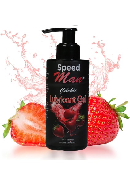 Speedman Çilekli Jel 150ml Uzun Süreli Etki Lubricant