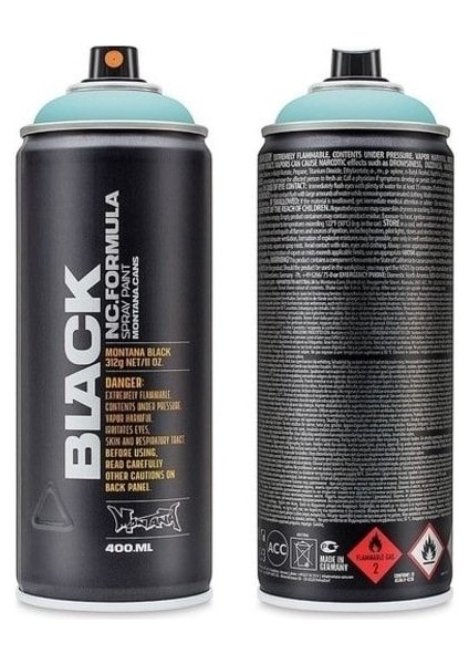 Black Seri 400 ml Sprey Boya BLK6110 Tiffany