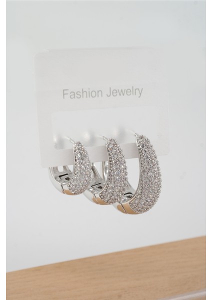 Kadın Vip Seri Zirkon Taşlı 3 Boy 3'lü Küpe Seti ZRK003 fiyatları