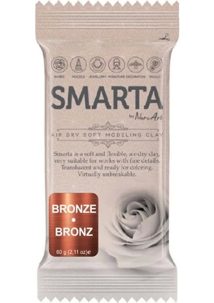 Modelleme Hamuru Metalik Seri 60 gr Bronz