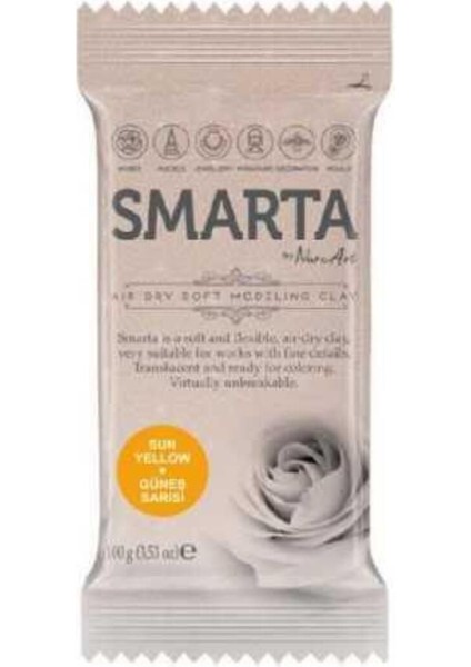 Akıllı Model Hamuru Güneş Sarısı 100GR