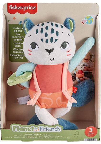 HKD64 Fisher-Price Eğlenceli Dostum Kar Leoparı