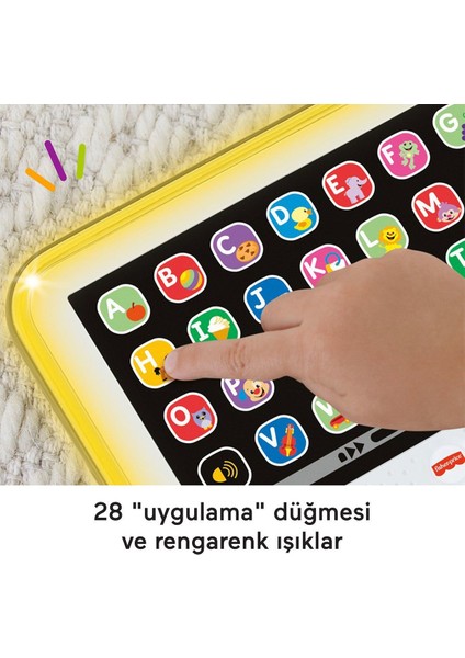 HXB69 Fisher-Price Lnl Yaşa Göre Gelişim Eğitici Tablet