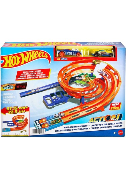 HTK17 Hot Wheels Ikili Yarış ve Akrobasi Pisti