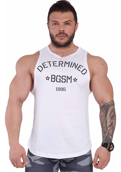 Fitness Spor Atlet Gym Tank Top Determined
