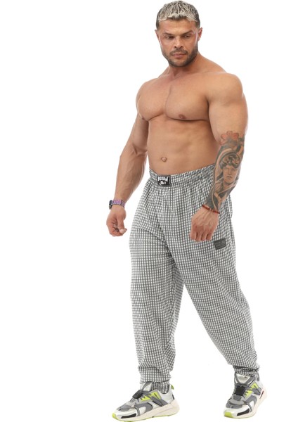 Body Pantolon Eşofman Altı Pöti Kare Pantolon