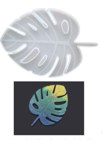 Epoksi Silikon Kalıp Yaprak Deve Tabanı Modeli Küçük Boy 8X12CM modelleri