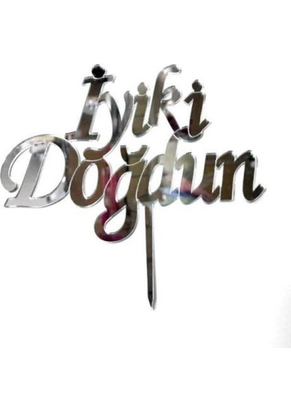 Iyiki Doğdun Gümüş Pleksi