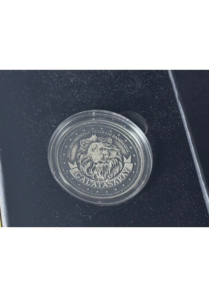 Galatasaray 24.şampiyonluk Gümüş (Okside) Hatıra Parası - Kutulu fiyatları