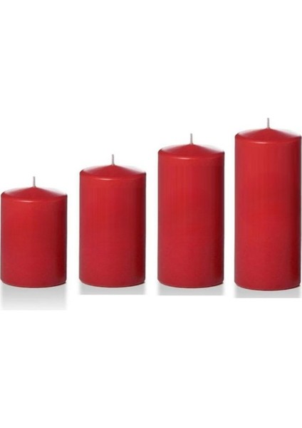 4 Lü Set Mum Çap :5 cm
