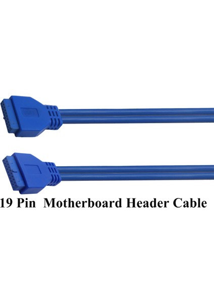 50 cm USB 3.0 20 Pin Dişi Dişi Kablo 19 Pin Dişi Dişi Kablo fiyatları